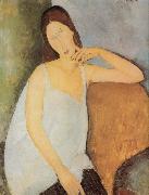 Amedeo Modigliani Portrait of Jeanne Hebuterne oil painting reproduction